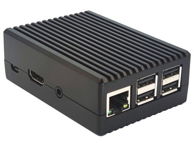Aluminium Alloy Passive Cooling Metal Case For Raspberry Pi 3 Model B+