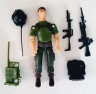 REPRO GI JOE CUSTOM VINTAGE STYLE GREEN SHIRTS BREAKER Army Builder Figure