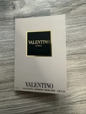 VALENTINO UOMO for Men Eau de Toilette Vial Parfume Spray 0.05 oz New in Card