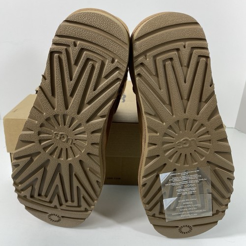 UGG Bailey Zip Mini Fleece Women's Boots Chestnut 1112481-CHE US Size 7 - Picture 7 of 9