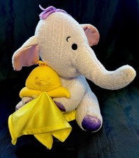 Fisher Price Disney MY FIRST LUMPY Heffalump Plush w/ Security Blanket Pooh Baby