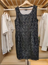 BNWT OASIS DRESS UK 12 BLACK LACE SLEEVELESS OCCASION MINI PARTY FORMAL RRP £60