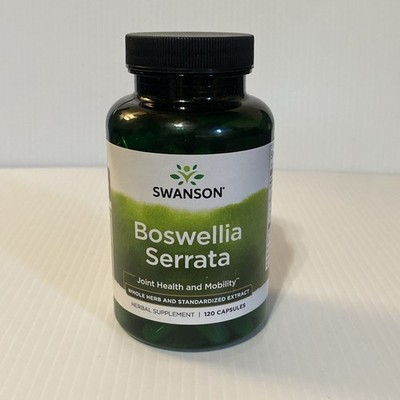 Swanson Boswellia Serrata Whole Herb 200mg & Standardized Extract 300mg/ 120 ct