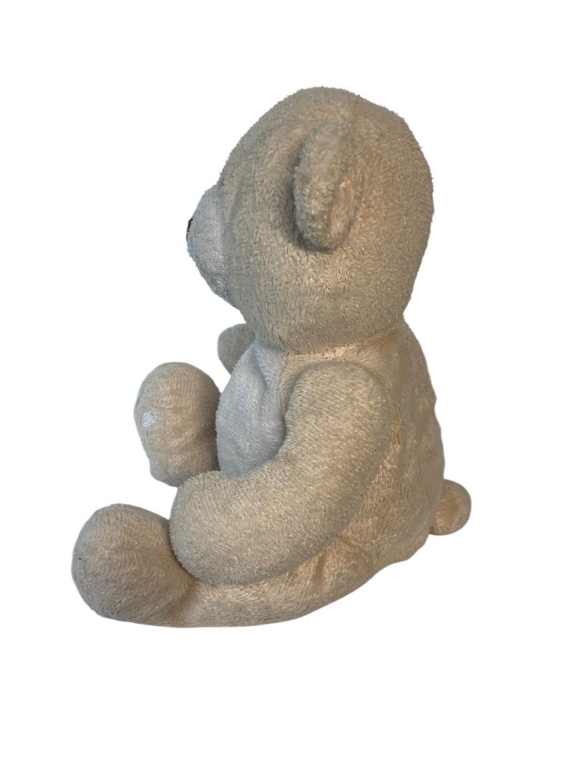 Koala Baby Teddy Bear 7" Plush Stuffed Animal Beige Cream Embroidered Paws