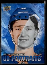 2025-26 Upper Deck UD Portraits Matthew Schaefer Rookie #P-32