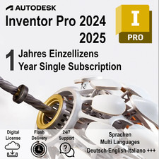 Inventor Pro 2025/2024 - Multi Idioma - Versión EDUCACIÓN