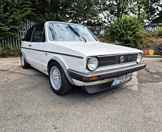 1986 Volkswagen Golf Cabriolet GTI MK1 Convertible. MOT Exempt. Classic Car.