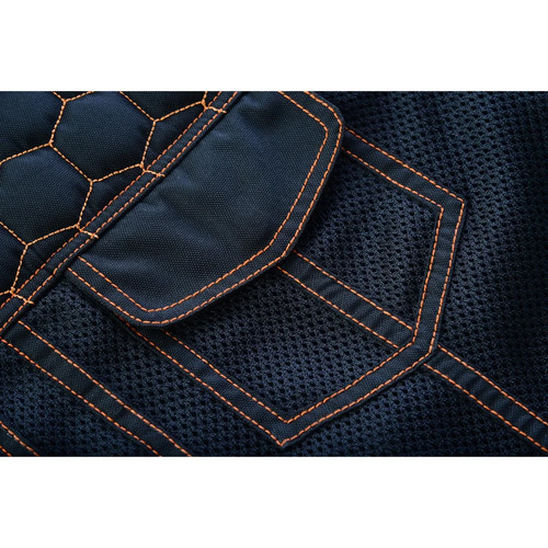 SOA Herren Textil Weste Paisley Style Motorrad Biker Club verdeckte Tragetasche - Bild 32 von 53