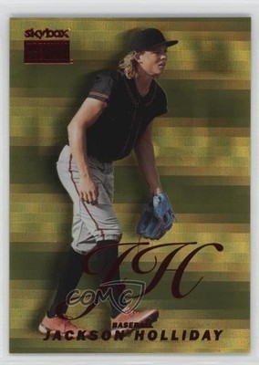 2023 Skybox Metal Universe Champions 48/50 Jackson Holliday #RS-7 c6t