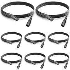 MAD OWL 8 Packs DMX Cables DMX to XLR Signal Connection with 3 Pin Connector,...