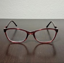 Tres Jolie by Marchon Eyeglasses 51-17-135 Burgundy Diamond Women Frames Only