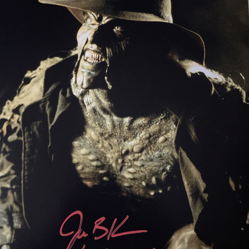 Jeepers Creepers Jonathon Breck signed The Creeper 8x10 photo JSA Autograph