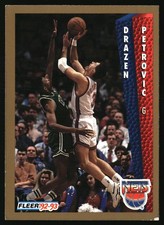 1992-93 Fleer #147 Drazen Petrovic Free Shipping