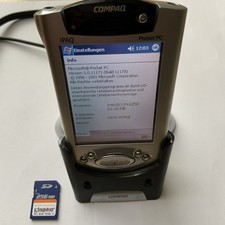Compaq iPAQ H3950 Pocket PC Bundle | 64MB | MemPlug Dual-CF | SD & CF Karten | V