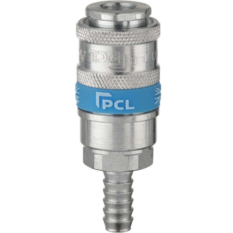 PCL Airflow 8mm (5/16"") Hose Tail Coupling Connector Air Tool Fitting AC21S