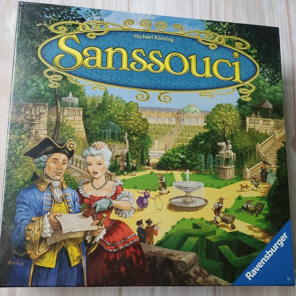 Sanssouci Legespiel Garden Construction Architect  Game Strategy RAVENSBURG 2014 - Image 2 of 4