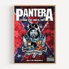 Pantera Retro Vintage Concert Heavy Metal Band Poster Print