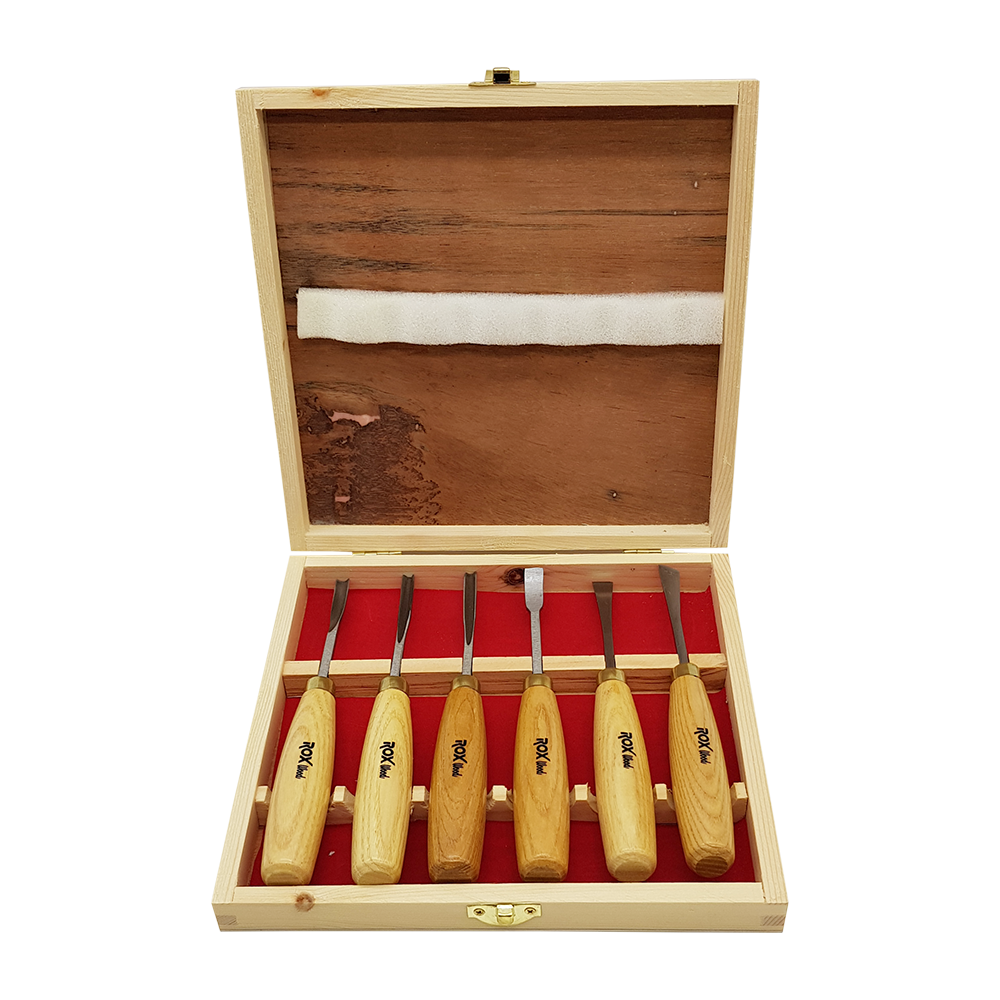 Woodworking Wood Carving Tools Set with Hand Made by Rox (6Pieces) eBay