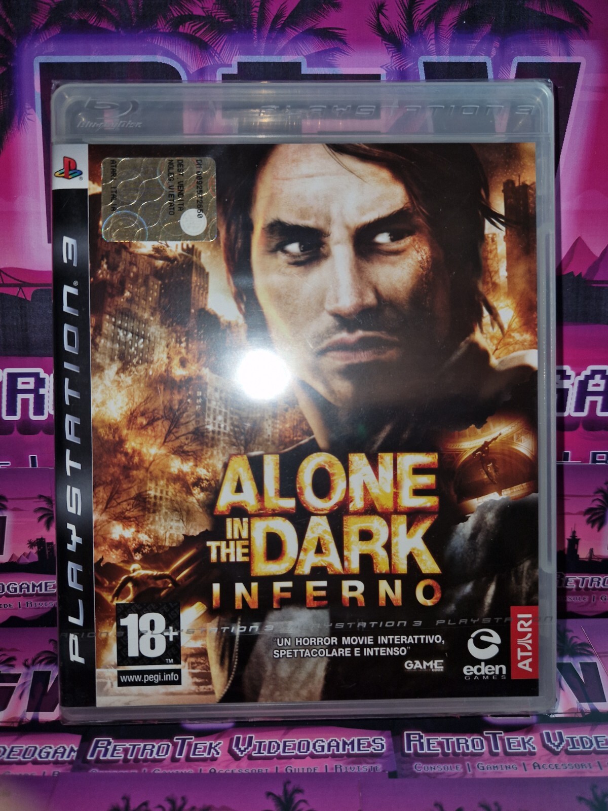 🌟 🇮🇹 ALONE IN THE DARK INFERNO SONY PS3 PAL ITA MINT *NUOVO SL* BLES-00422 🌟
