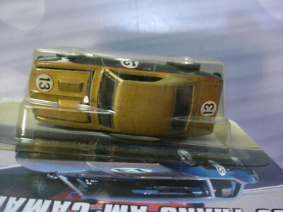 Hot Wheels Edelbrock 68 TRANS-AM CAMARO🌸gold/black;real riders