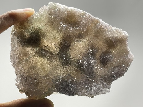 Specialty Flower Amethyst Quartz Druzy Cluster Healing Uruguay 7.4oz S15 - Picture 11 of 12