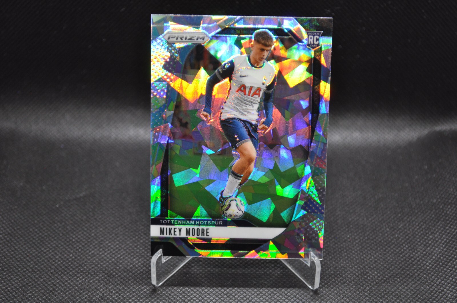 Mikey Moore 2024-25 Panini Prizm EPL #82 RC Ice Prizm