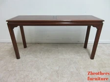 Ethan Allen Canova Campaign Style Living Room Sofa Hall Foyer Table