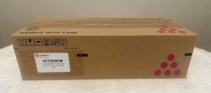 NEW Uninet Icolor 540/550 Fluorescent Magenta Toner Cartridge ICT550FM