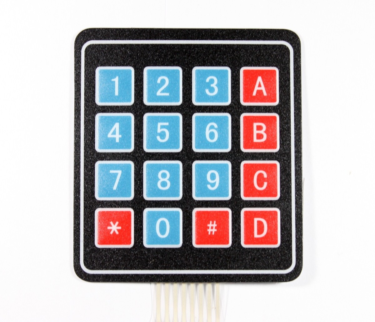 MEMBRANTASTATUR 4x4 16 Tasten - Matrix Keypad Keyboard Key ARDUINO ELECTRONICA