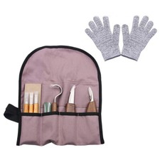 10x Wood Carving Tools Chisel Woodworking Whittling Cutter Chip Hand Tool kits