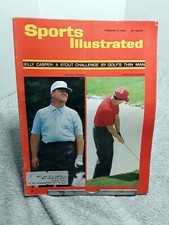 Sports Illustrated February 1966 Billy Casper Golf Peggy Fleming Cin Royals NBA
