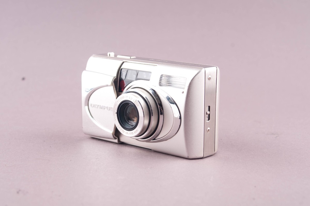 Olympus MJU V Quartz Date 35mm Point & Shoot Film Camera | eBay
