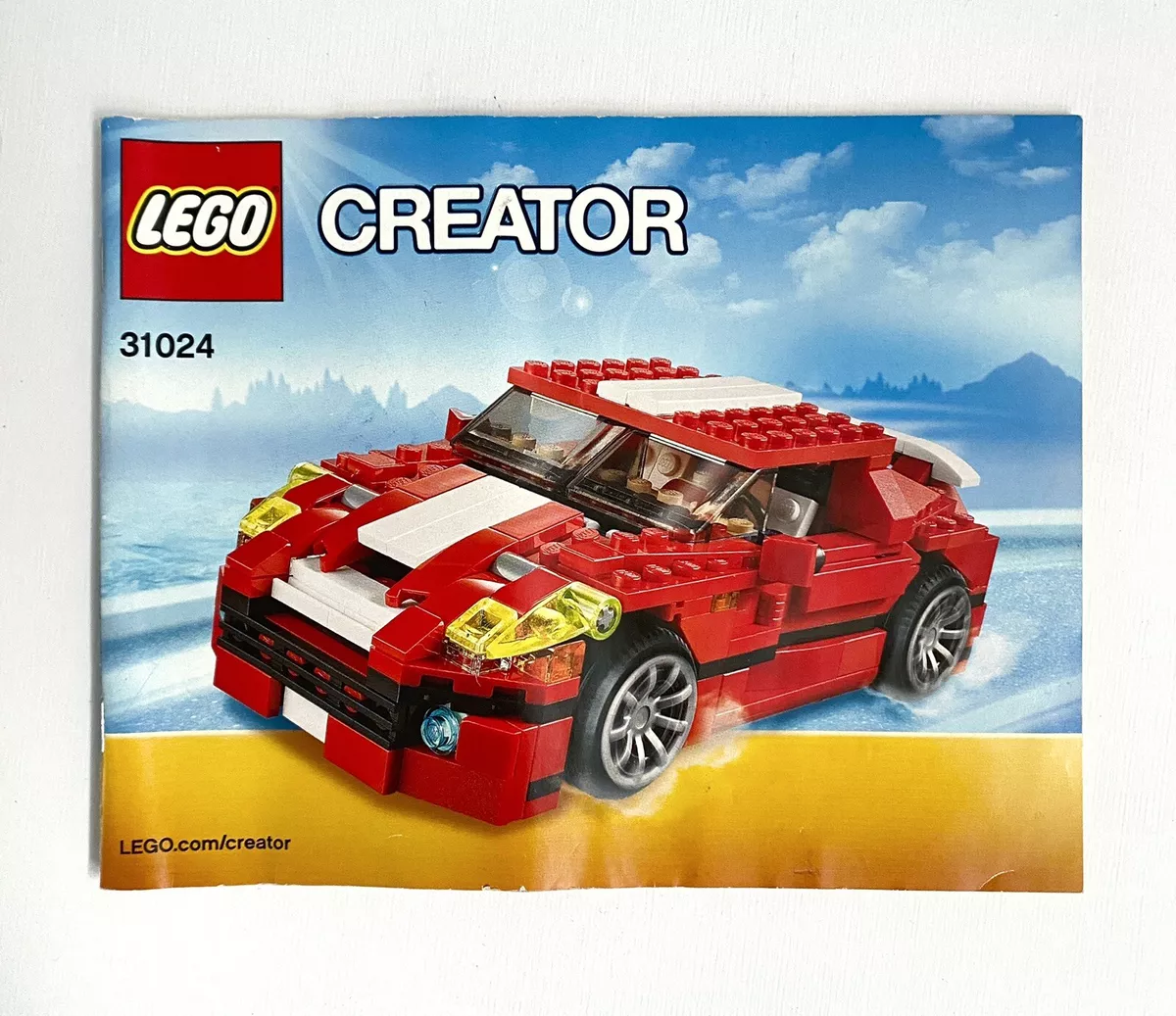 Lego creator red car 2025