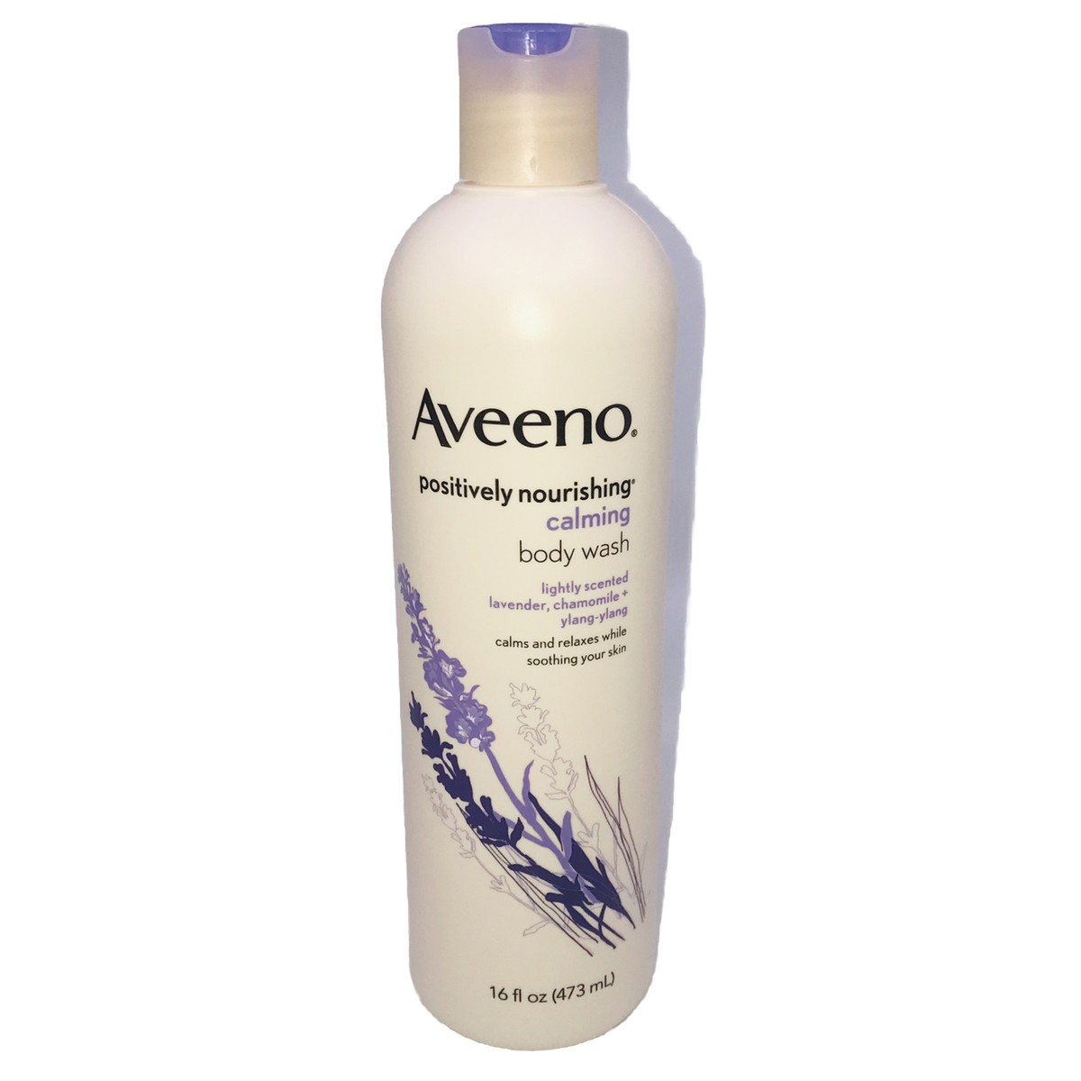 Aveeno Positively Nourishing Calming Body Wash Lavender Chamomile