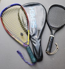 Ektelon Serex Graphite Long Body Titanium XL Schmidtke Racquetball Racquet Lot