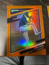 Josh Hader 2021 Donruss Gold Holo #134