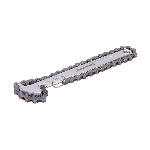 675121 - Silverline Oil Filter Chain Wrench - Picture 3 of 5