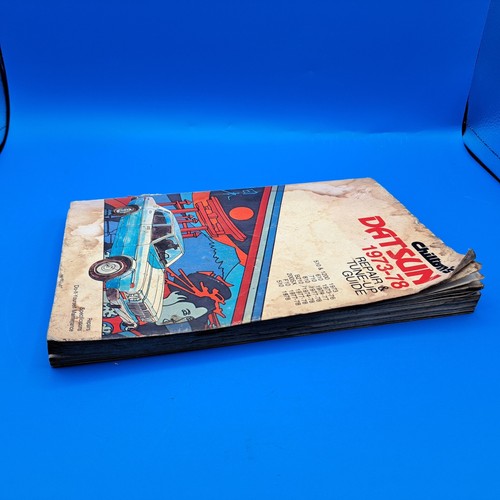 Chilton's 1973-78 Datsun Repair & Tune-Up Manual 510, 610, 710, 810, B210 & More - Bild 12 von 13
