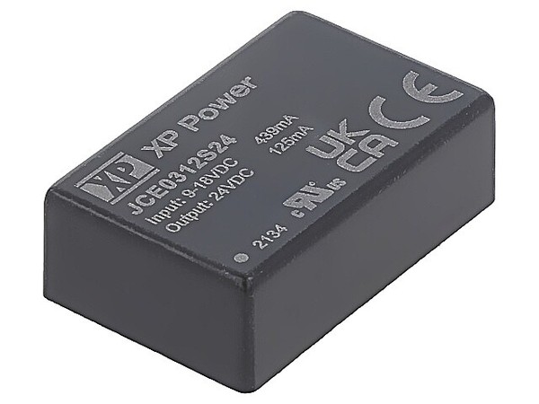 JCE0312S24 Wandler: Dc/Dc 3W Ueing: 9-18V 24VDC Iausg: 125Ma DIP24 13G Xp Power-image
