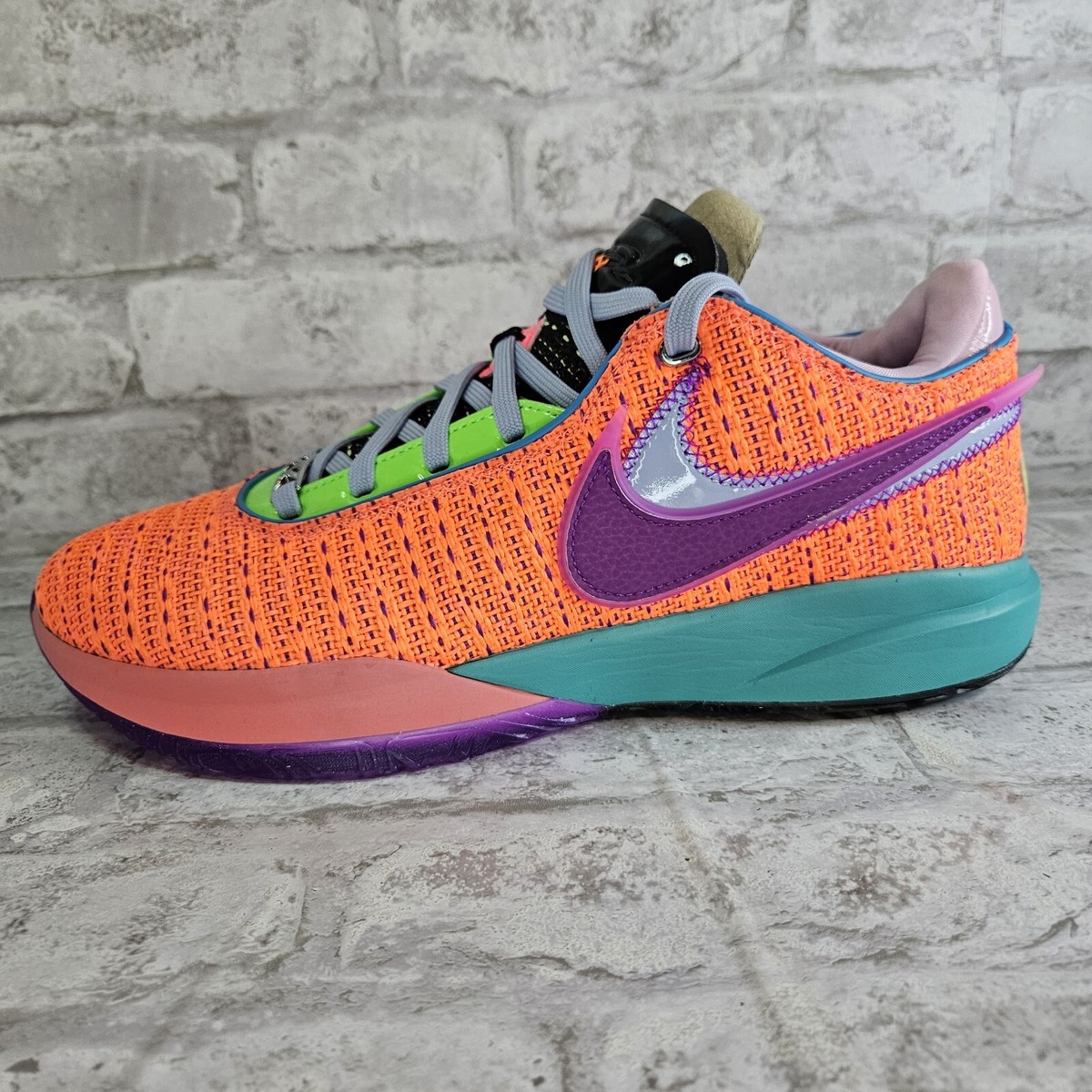 Nike LeBron James XX 20 Chosen 1 Total Orange Purple DJ5423-800