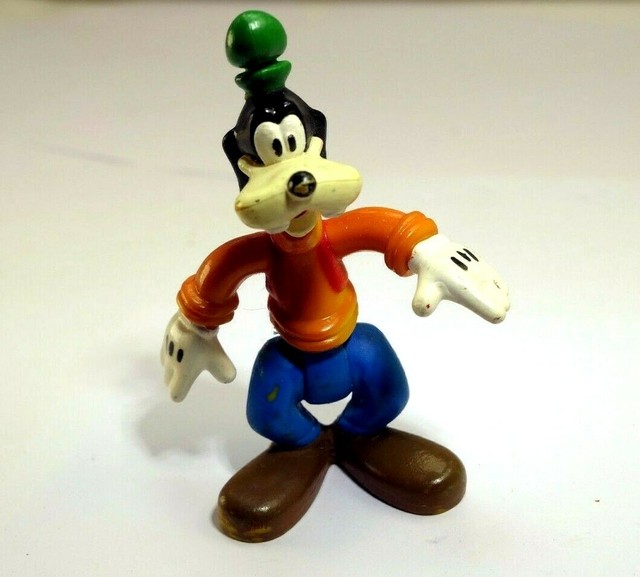 Disney Goofy 3" Figurine vinyl small plastic small vintage eBay