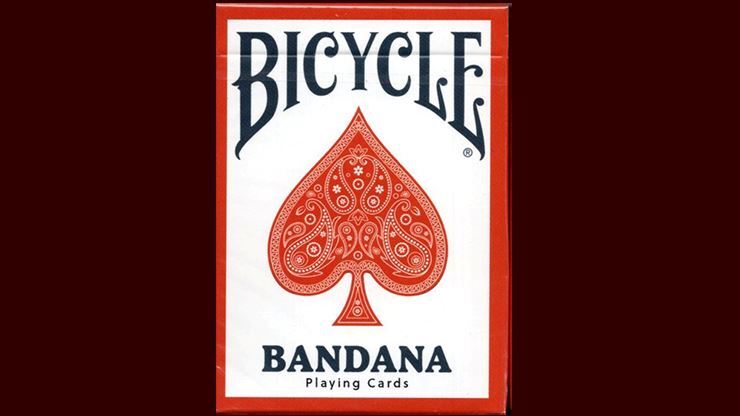 Bicycle Bandana (Red) Playing Cards, A Great Gift for Poker Players