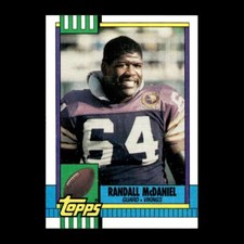 Randall McDaniel 1990 Topps Minnesota Vikings #104 R329J 81