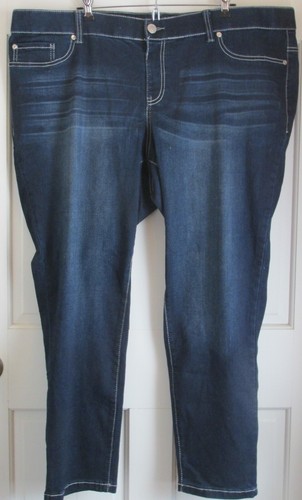 High Rise Straight Leg Denim Jeans Size 