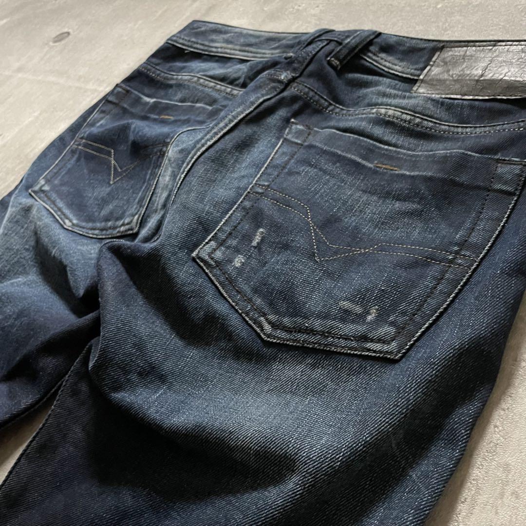Diesel Men L Y2K Flare Denim Grunge Coating Fade Archive Diesel Men L Y2K Flare Denim Grunge Coating Fade Archive