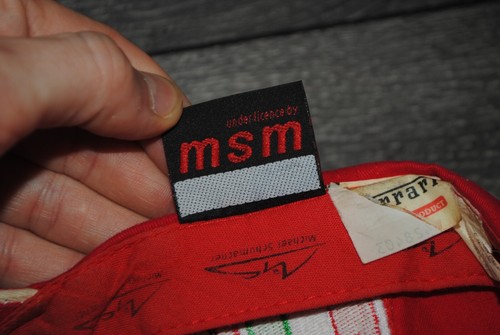 FERRARI F1 SCHUMACHER DEUTSCHE VERMOGENSBERATUNG CAP HAT 2006 GERMANY ITALY FLAG - Picture 9 of 12