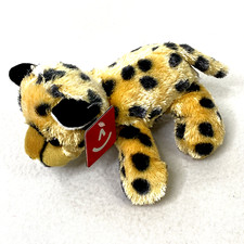 Aurora Streak Cheetah Spotted Mini Flopsie 30359 Stuffed Animal Toy 8 in NEW