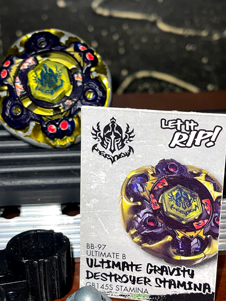 Original HASBRO TOMY Beyblade ULTIMATE GRAVITY PERSEUS DESTROYER