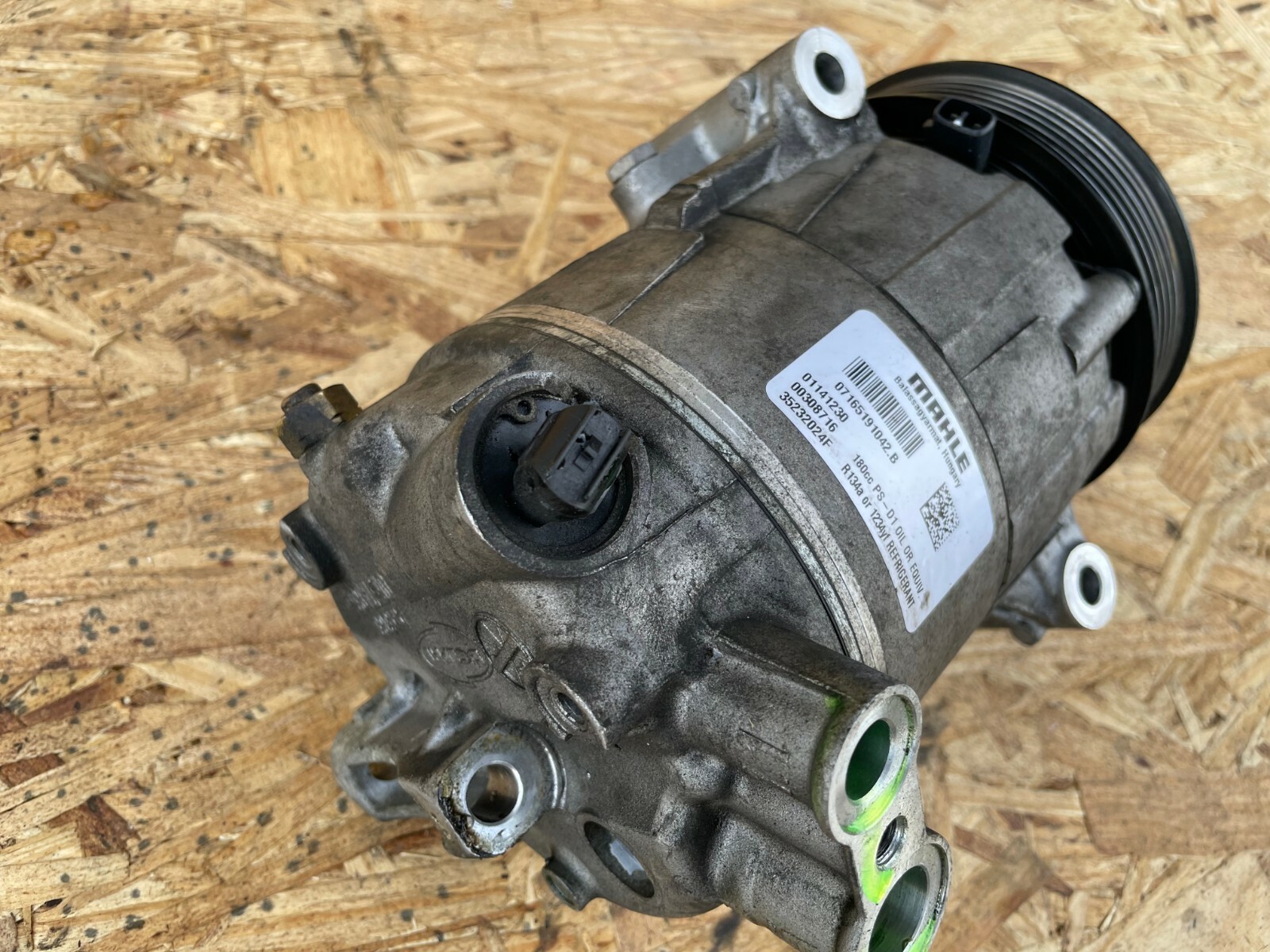 A/C COMPRESSOR ASSEMBLY OEM 30K 14-17 MASERATI GHIBLI S 3.0L