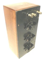 GENERAL RADIO DECADE RESISTANCE BOX 602-G  Tested / Working / 1 ohm to HUNDREDS